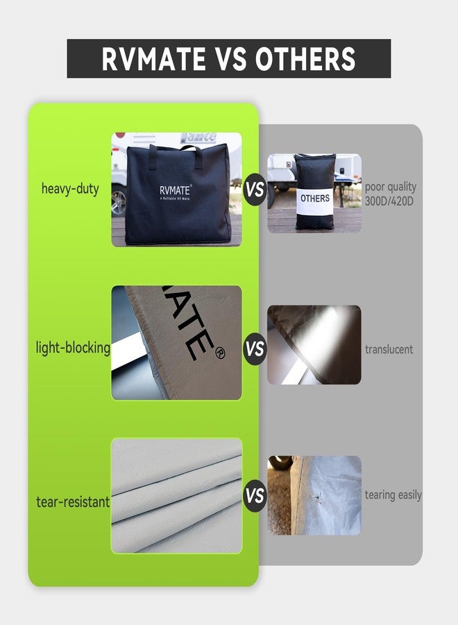 RVMATE أغطية إطارات RVMATE للمركبات الترفيهية، غطاء عجلة مزدوج المحور (عبوة واحدة) يناسب الإطارات بقطر 27-30 بوصة، أغطية إطارات بيضاء مزدوجة مقاومة للماء والأشعة فوق البنفسجية، ملحقات للشاحنات والمقطورات - Image 5
